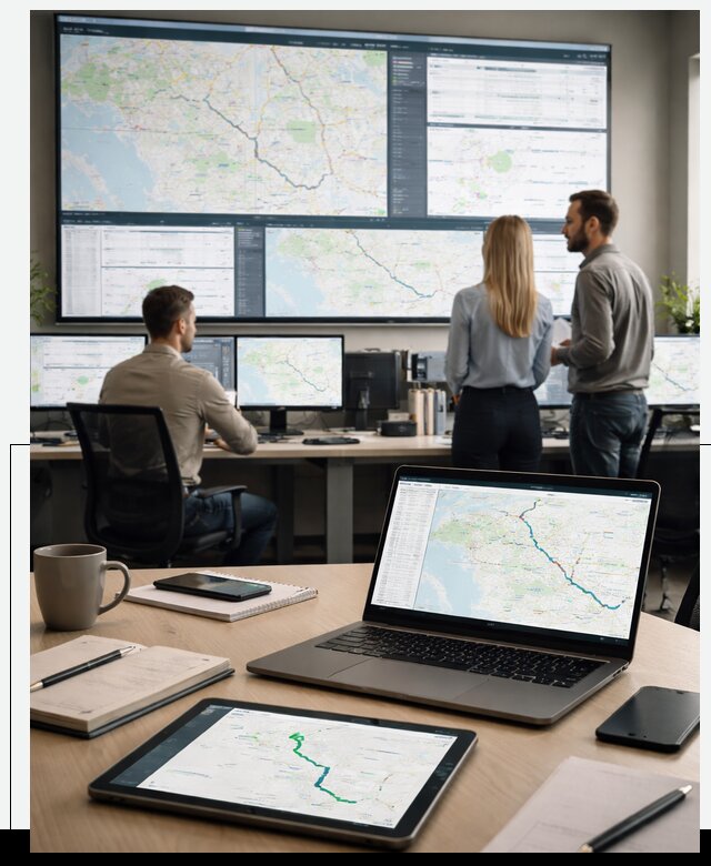 Трекинг грузов и Fleet Management, мониторинг автопарка в Ялуторовске