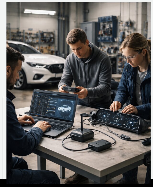 Разработка Connected Car и ПО для автопрома в Ялуторовске