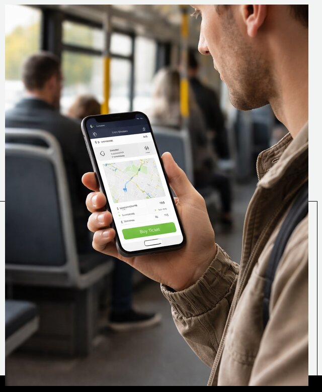 Мобильное приложение для пассажиров в Ялуторовске от 619740 р.|АвикейЛтр